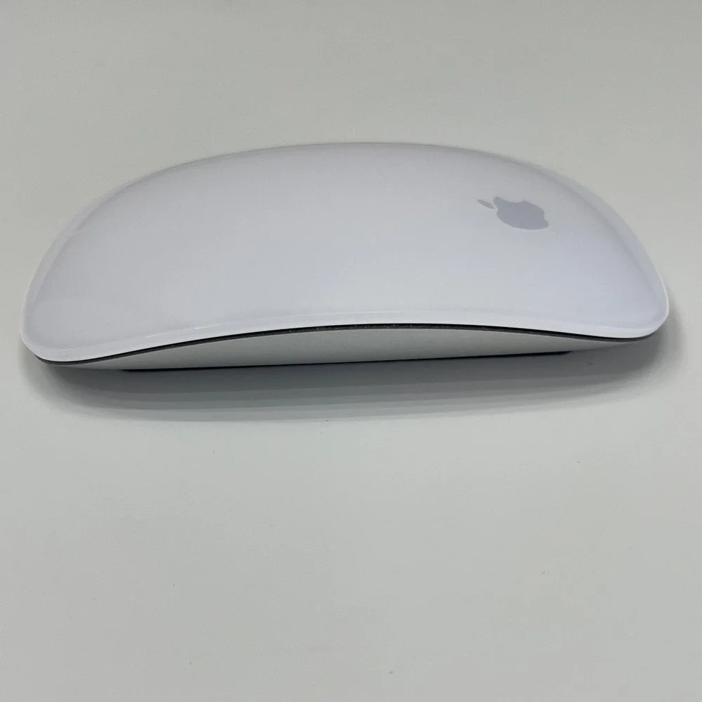 Genuine Apple‎ Gen 1 Magic Mouse A1296 White Silver Wireless Bluetooth MB829LL/A